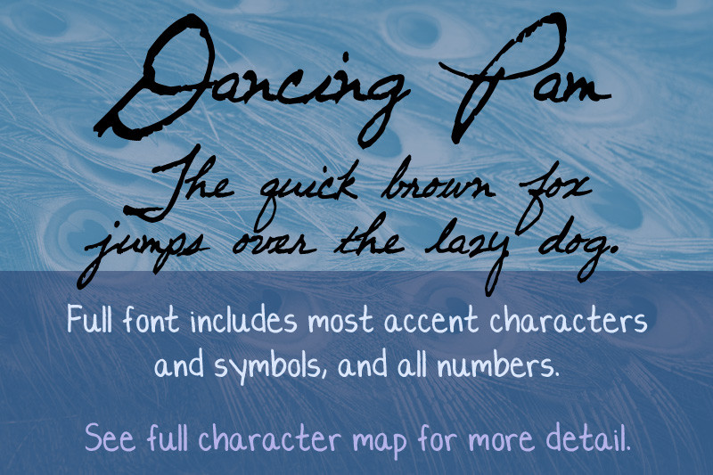 Dancing Pam Font