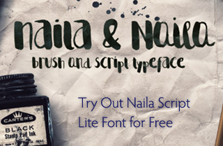 Naila Script Font
